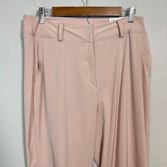 NEW Nike Women's Dri-FIT Tour Golf Pants L Pink Stretch DR5340 Tapered Jogger - Picture 4 of 10